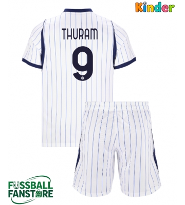 Inter Milan Marcus Thuram #9 Replik Auswärtstrikot Kinder 2026-27 Kurzarm (+ Kurze Hosen)